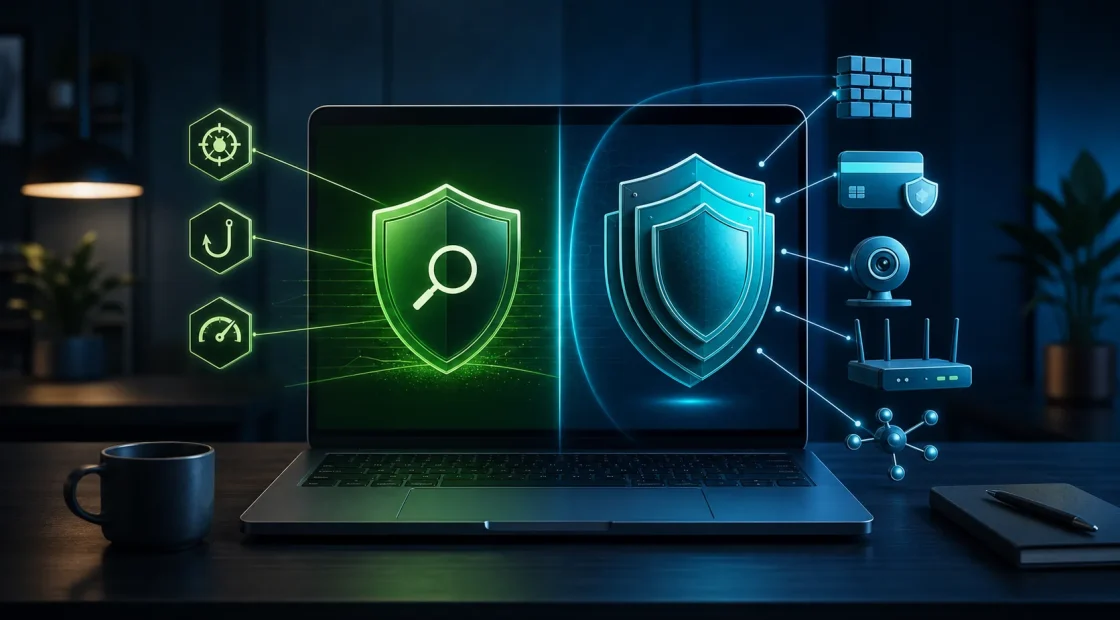 مقایسه نود ۳۲ و ESET Internet Security از نظر امکانات امنیتی