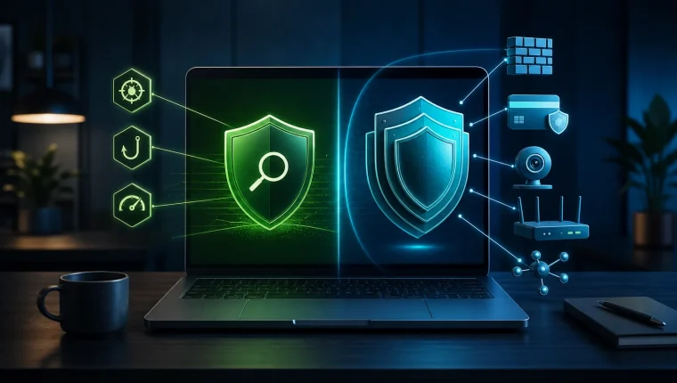 مقایسه نود ۳۲ و ESET Internet Security از نظر امکانات امنیتی