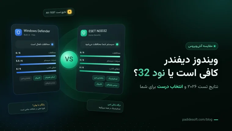 ویندوز دیفندر چیست؛ مقایسه ویندوز دیفندر و نود 32