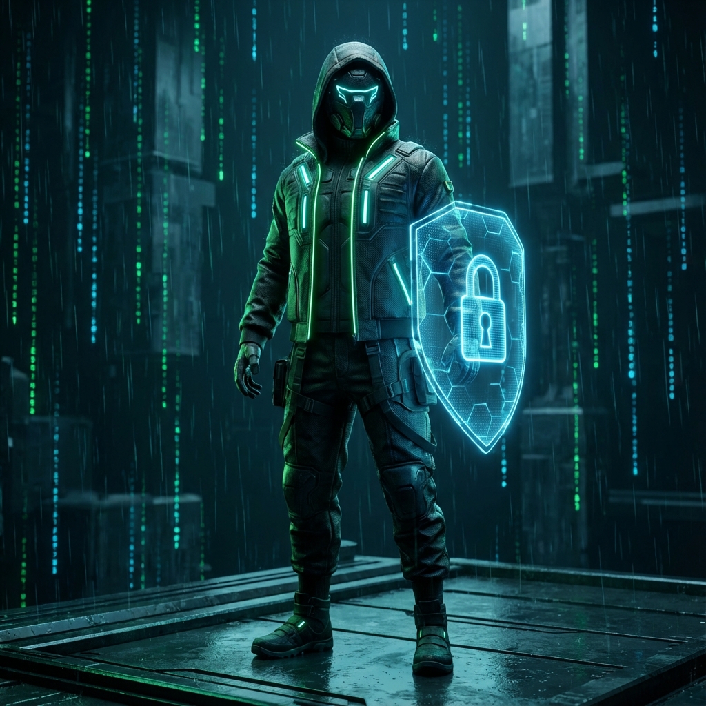 Cyber Gamer Character